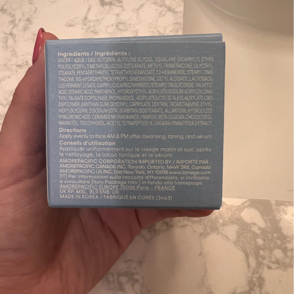 LANEIGE Water Bank Blue Hyaluronic Cream Refill - Picture 3 of 5